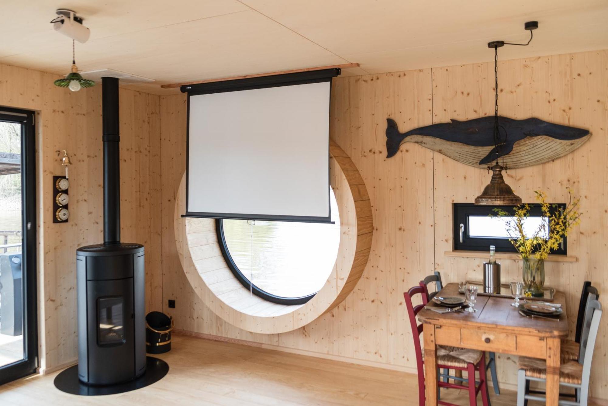 Komfort-Hausboot Diva Mit Kamin ハンブルク エクステリア 写真