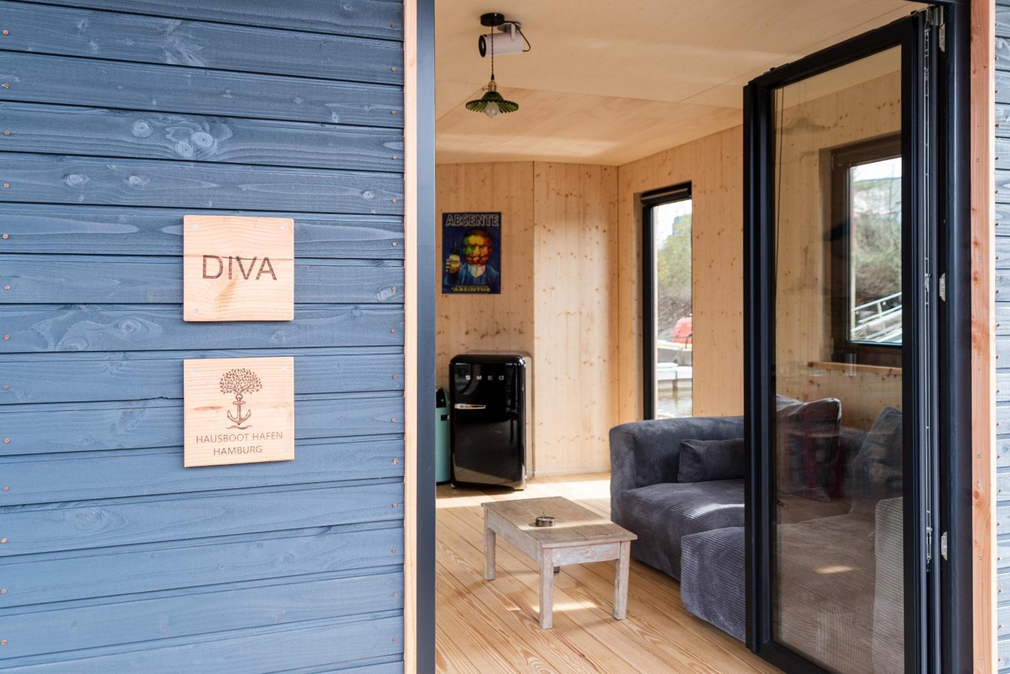 Komfort-Hausboot Diva Mit Kamin ハンブルク エクステリア 写真