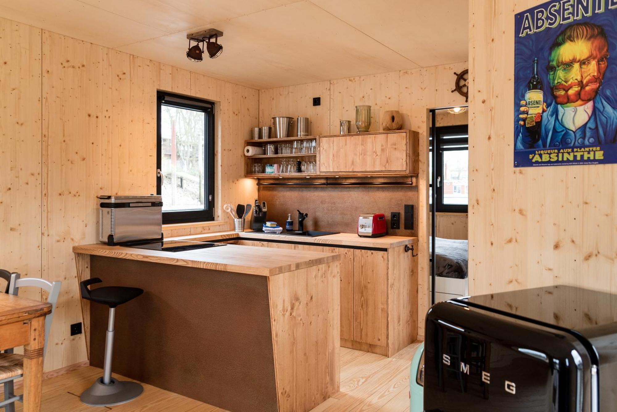Komfort-Hausboot Diva Mit Kamin ハンブルク エクステリア 写真