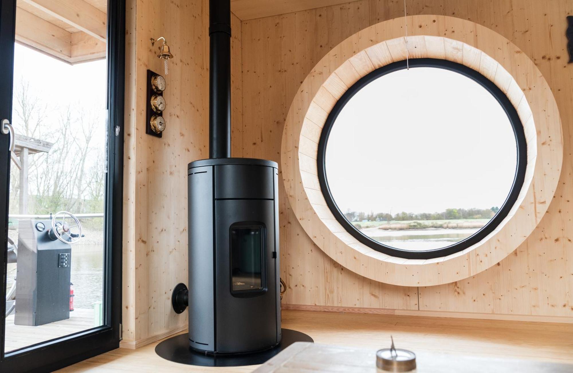 Komfort-Hausboot Diva Mit Kamin ハンブルク エクステリア 写真